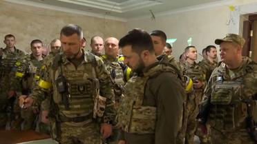 Зеленський відвідав передові позиції ЗСУ на Харківщині