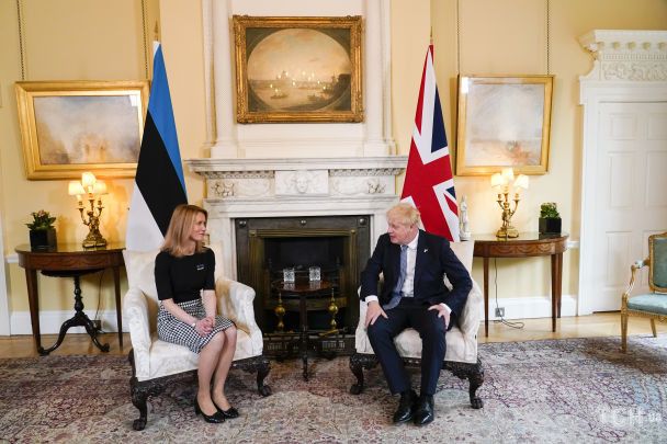 Кая Каллас і Борис Джонсон / © Associated Press