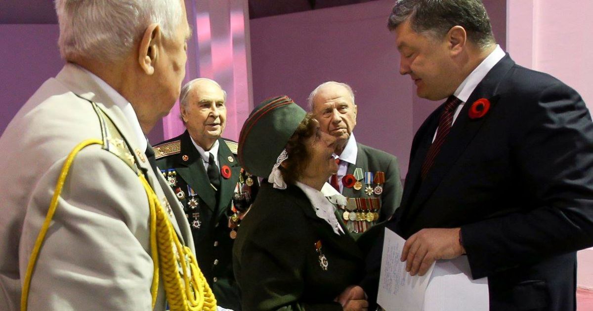 Порошенко встретился с ветеранами