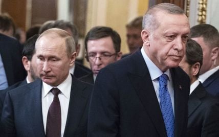 Эрдоган при разговоре призвал Путина немедленно закончить войну в Украине