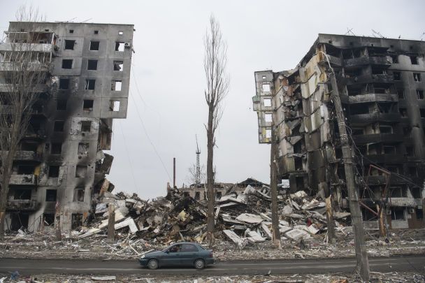 Разрушенный оккупантами дом / © gettyimages.com