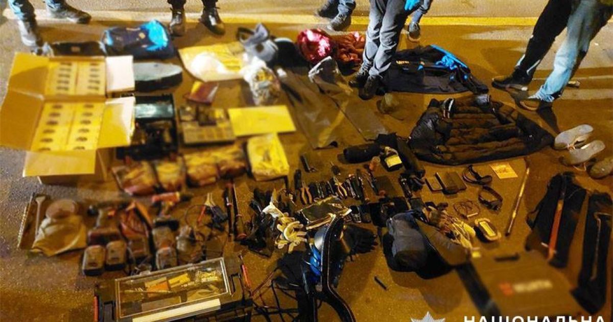 Затримання злодіїв у Києві