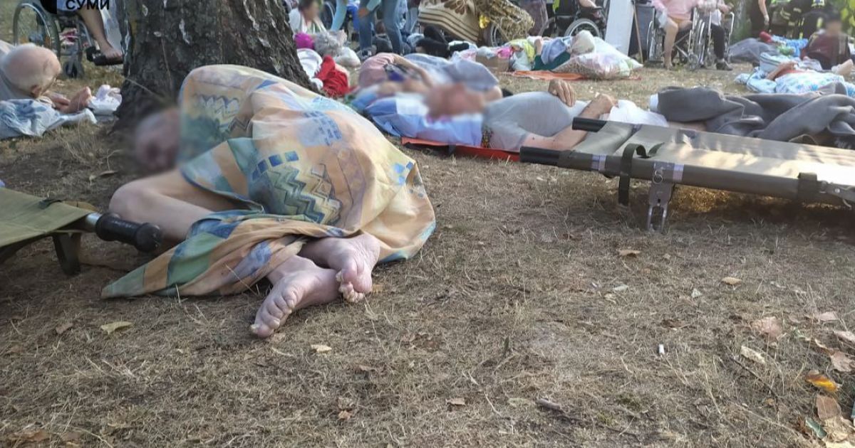 Обстрел гериатрического пансионата в Сумах