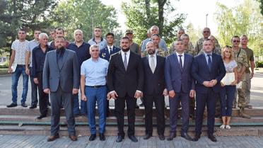 Олексій Савченко  і ветерани АТО_4