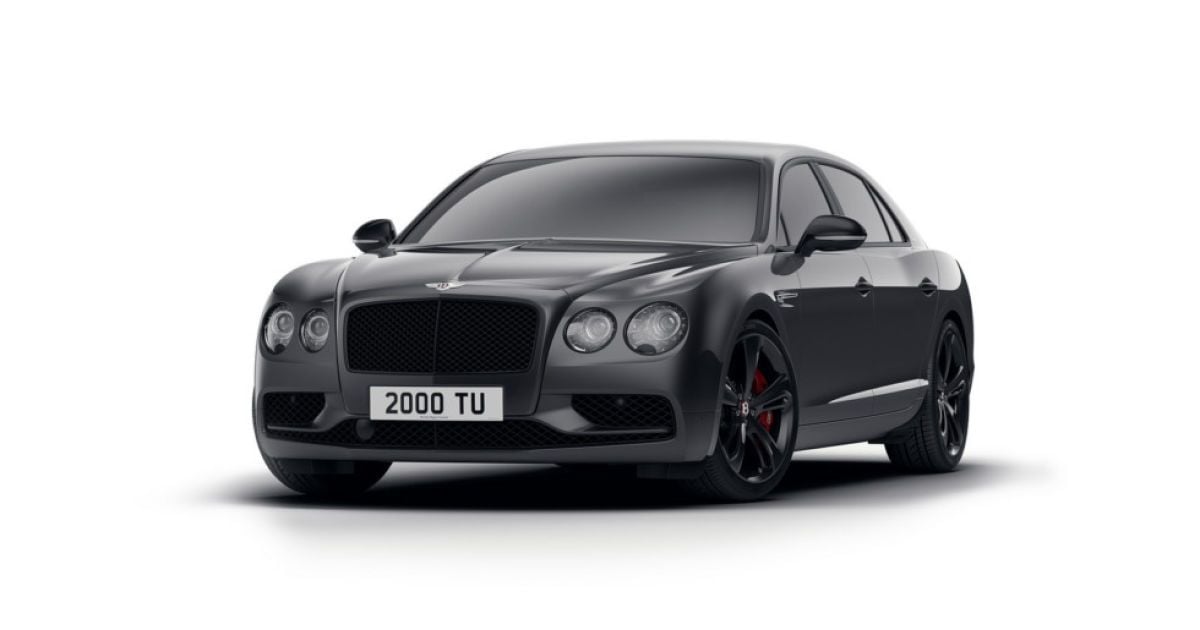Bentley представил седан Flying Spur в спецверсии Black Edition
