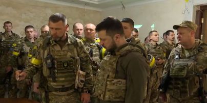 Зеленский посетил передовые позиции ВСУ в Харьковской области
