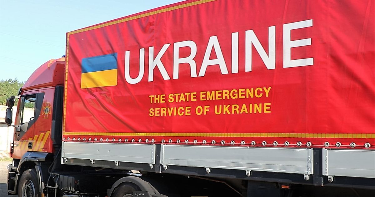 Україна відправила до Литви першу партію гуманітарної допомоги