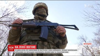 Доба на фронті: 45 обстрілів та четверо поранених воїнів