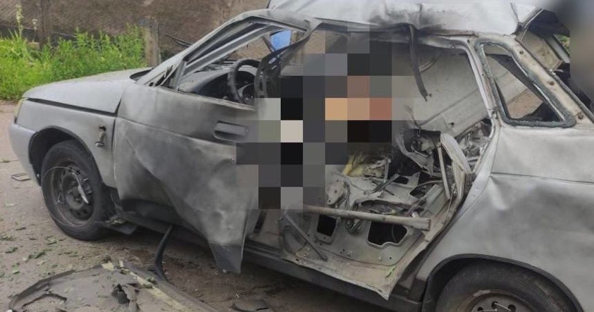 Оккупанты попали в автомобиль