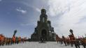 "Ворота в ад": под Москвой открыли скандальный "храм войны", где должны были быть мозаики с Путиным и Сталиным