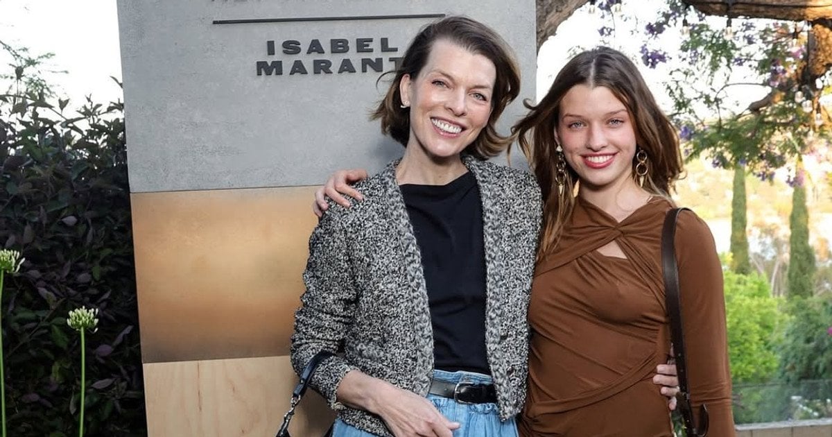 Мілла Йовович із донькою Евер