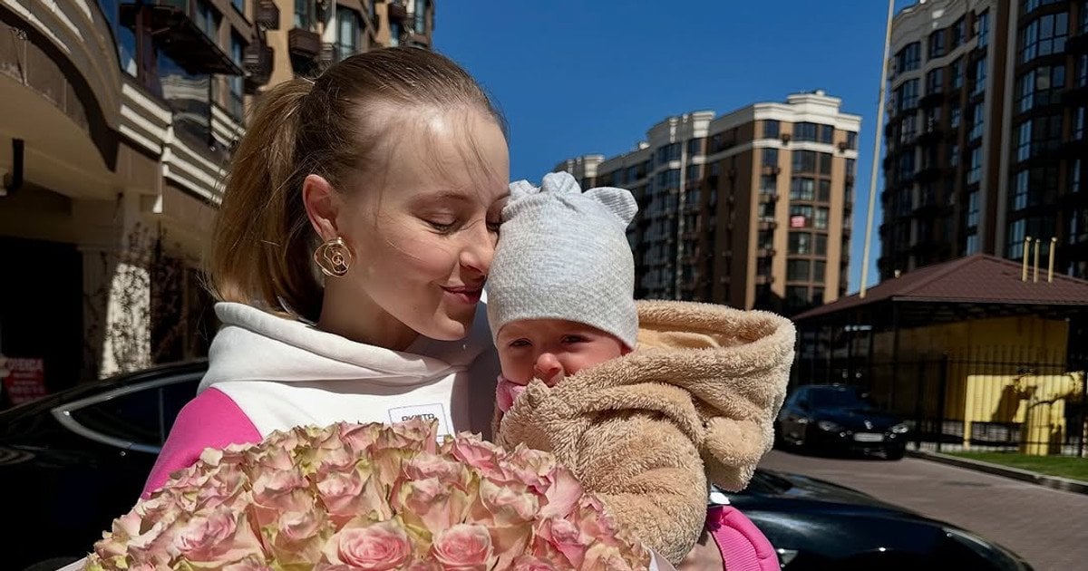 Анна Сагайдачная с дочерью