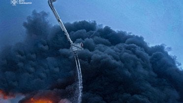 Удар по Бродах на Львівщині_5 / © ДСНС