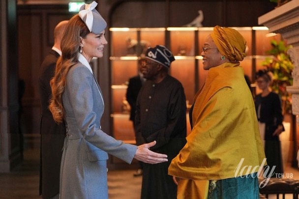 Принцеса Кейт з першої леді Олуремі Тінубу / © Getty Images