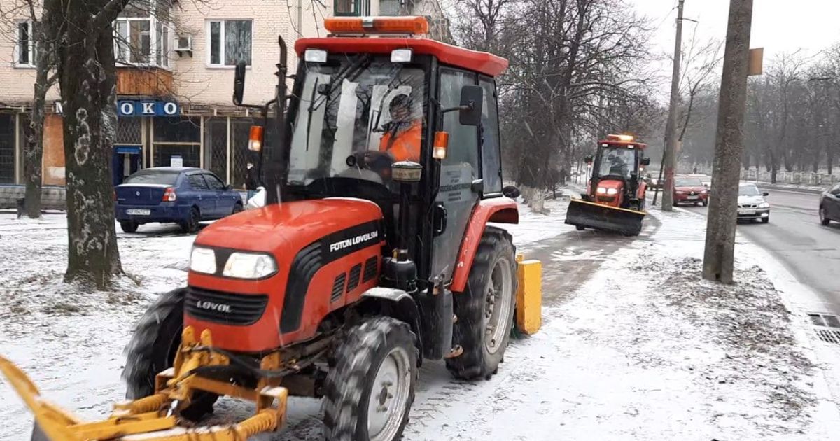 Сніг у Києві