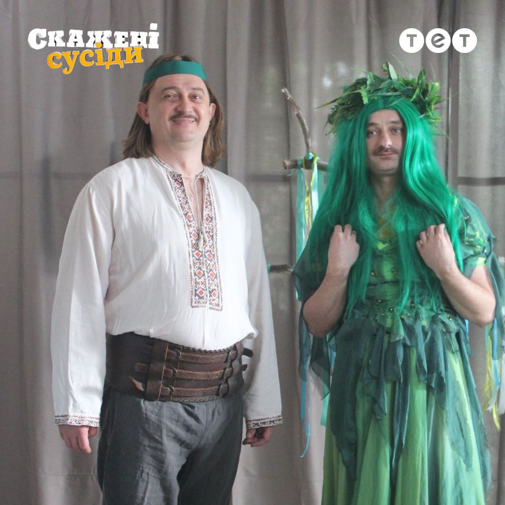 Кадр со съемок сериала 