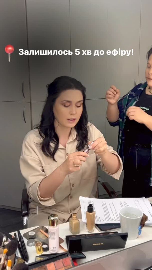 Людмила Барбир показала закулисье 