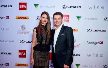 Ведущие программы "Профутбол" Лобода и Цыганык посетили модную премию BEST FASHION AWARDS
