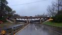 Движение по шоссе было временно закрыто