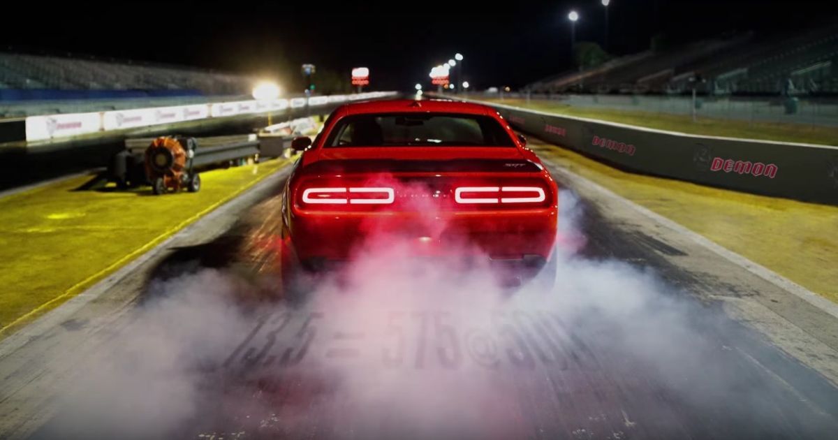Экстремальный Dodge Challenger SRT Demon показал свою подвеску