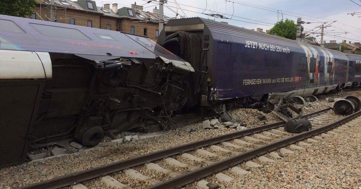 аварія поїздів у Відні_3 / © Frederic Köberl / Twitter