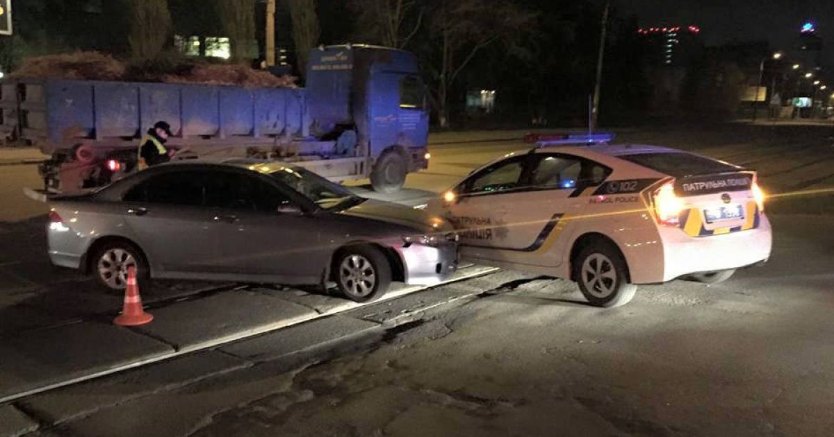 аварія в Києві_3 / © Евгений Зборовский / Facebook