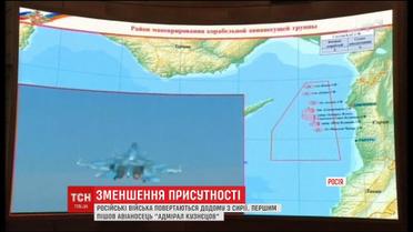 Російські збройні сили покидають Сирію
