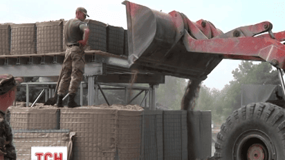 На Днепропетровщине установили первые в Украине блокпосты, соответствующие стандартам НАТО