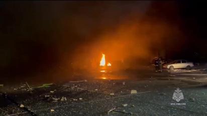 У дагестанській Махачкалі сталися вибухи та пожежа на АЗС: є загиблі та постраждалі