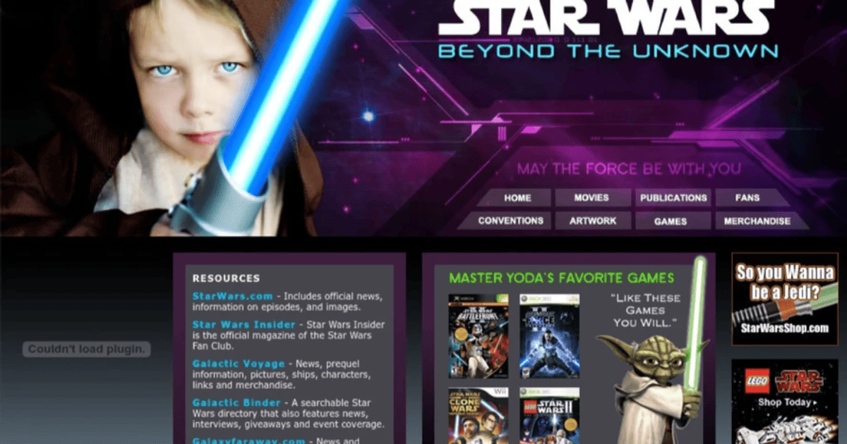 Сайт ЦРУ StarWarsWeb.net