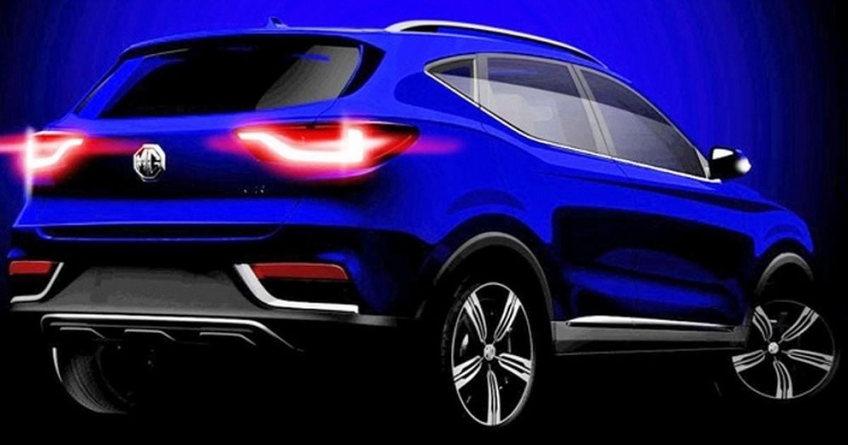 MG опубликовала очередной тизер нового кроссовера ZS