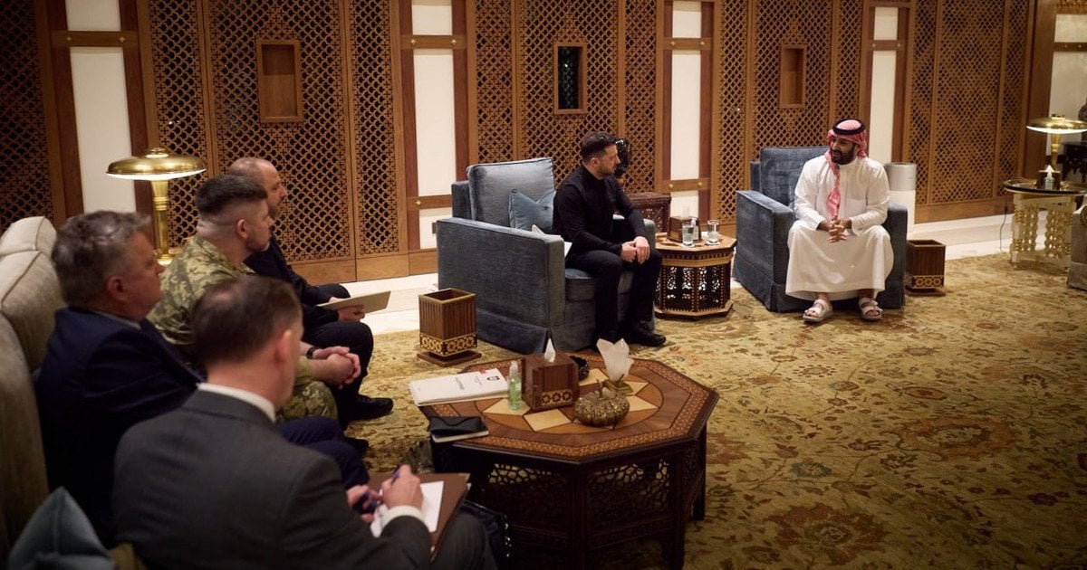 Володимир Зеленський у Саудівській Аравії