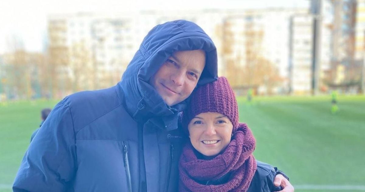 Марічка Падалко з чоловіком