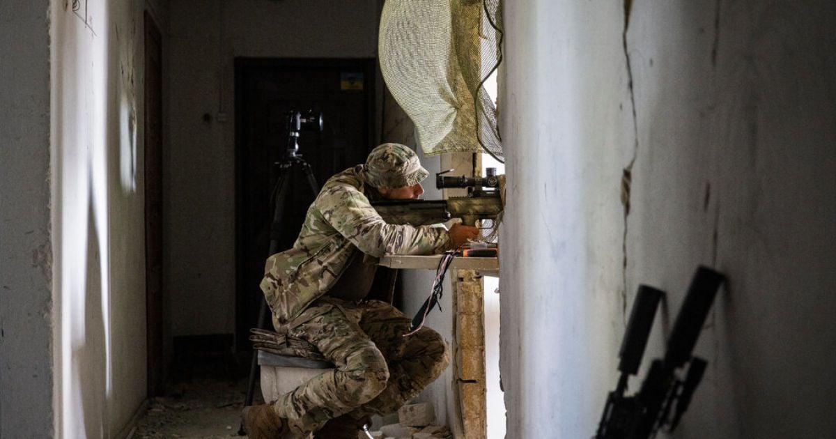 Український снайпер із позивним “Барт” / Фото ілюстративне: David Guttenfelder / X (Twitter)