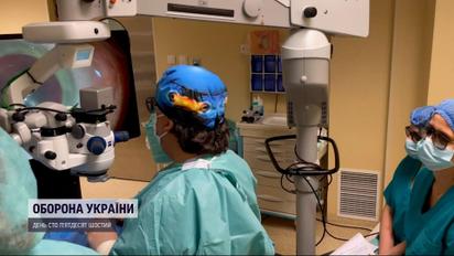 Волею випадку врятували зір цілій сім’ї, що постражала від рашистської ракети