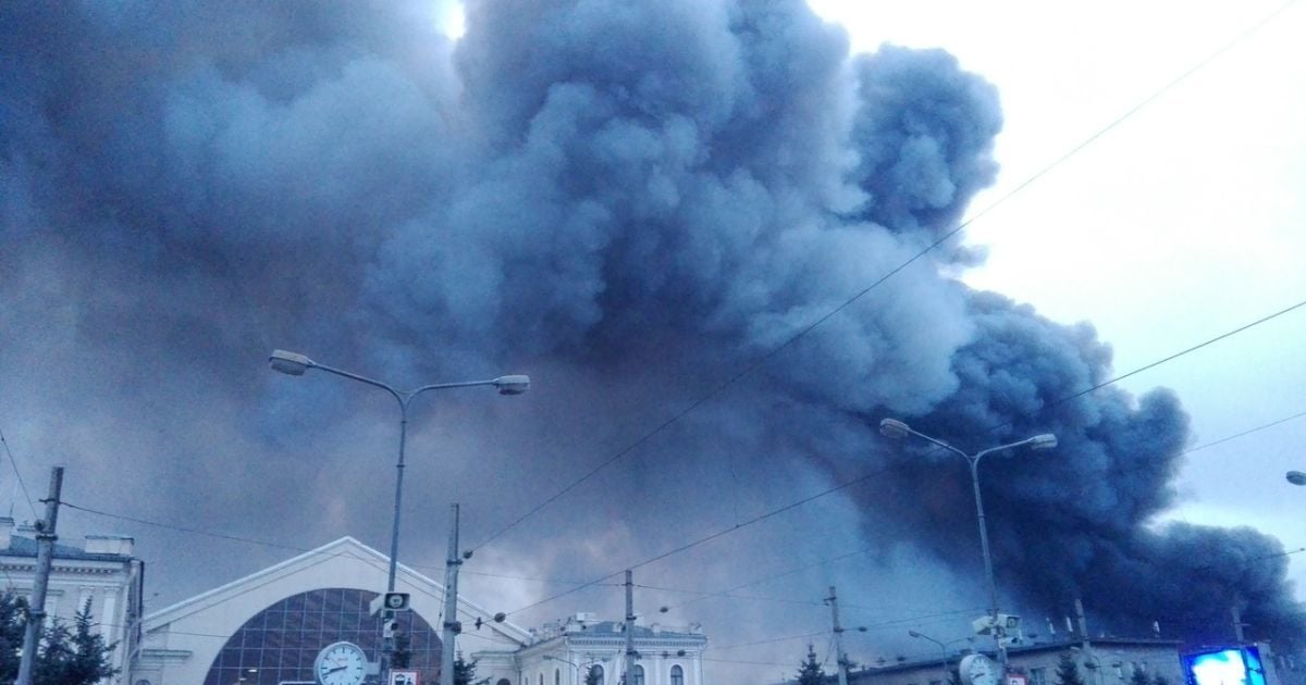 пожежа пітер_6 / © vk.com/ДТП и ЧП| Санкт-Петербург