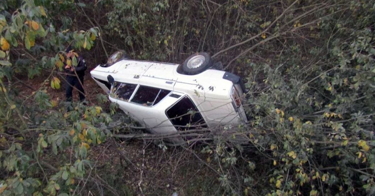 У Житомирській області двоє хлопців викрали автівку з чужого гаража і перекинулись в кюветі