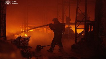 пожежа в києві / © ДСНС