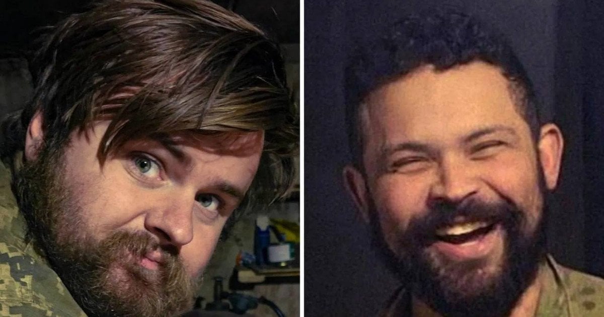 Загинули два добровольці з США Ліворуч, Тай Вінгейт Джонс, і праворуч, Браян Зачерл.