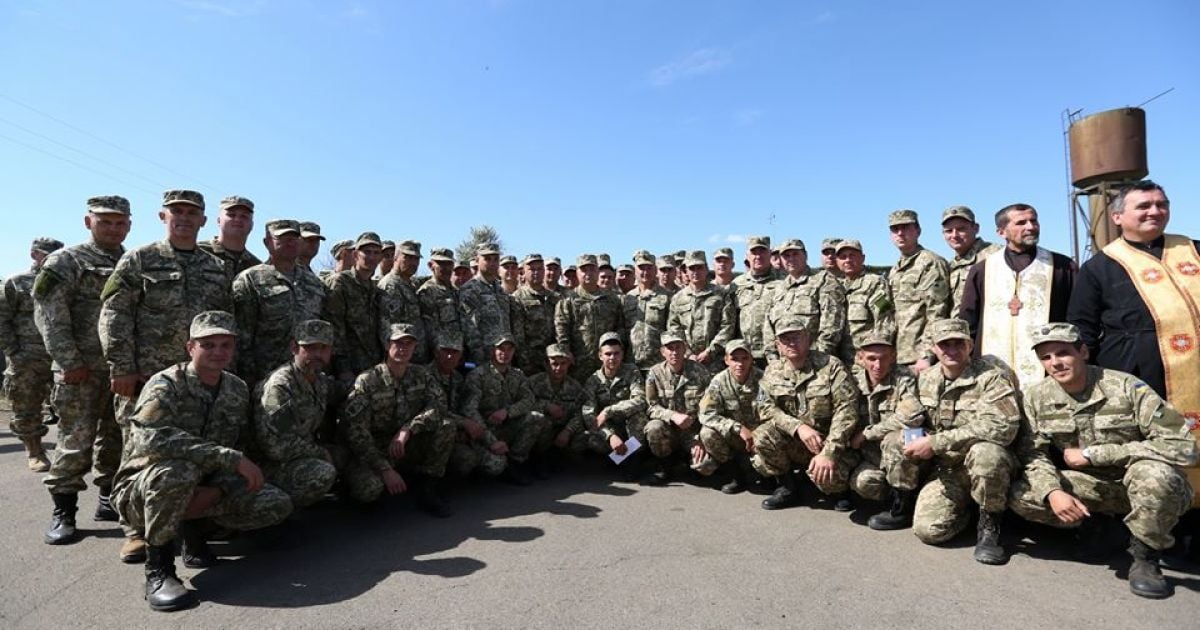 Полторак поздравил военных с Днем танкиста. / © Министерство обороны Украины