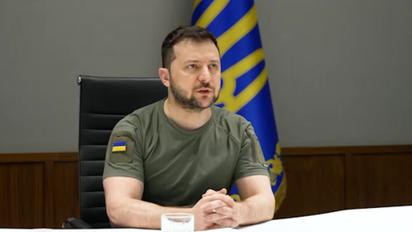 Зеленский присоединился в формате видеосвязи к Всемирному экономическому форуму в Давосе