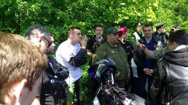 У Харкові підстрелили байкера з Нічних вовків_3 / © Twitter/IT Sector Харьков