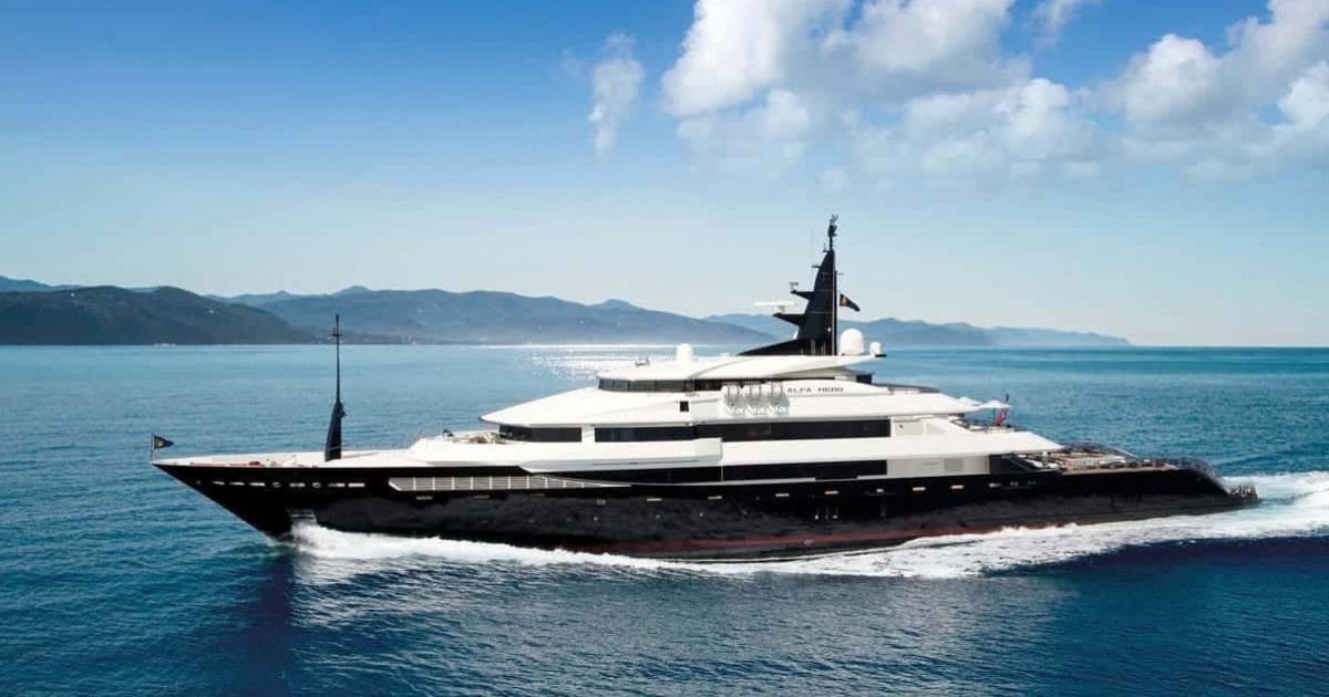 oligarch yacht antigua