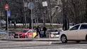 В Киеве конфликт на дороге закончился резней: фото