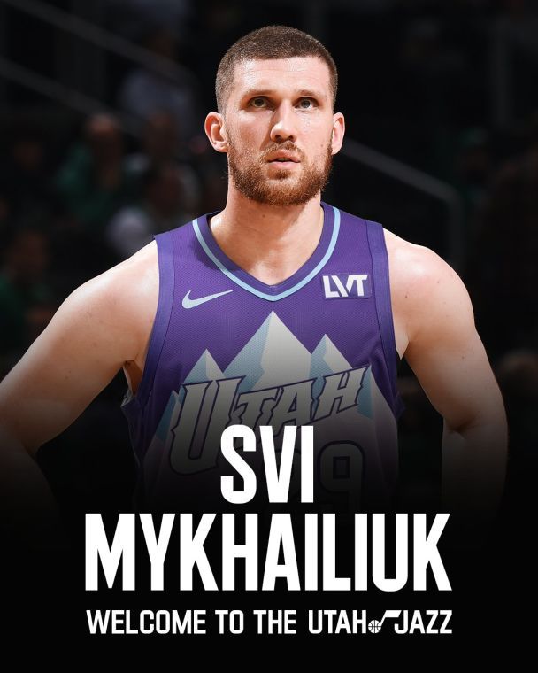Святослав Михайлюк / Фото: x.com/utahjazz / © 