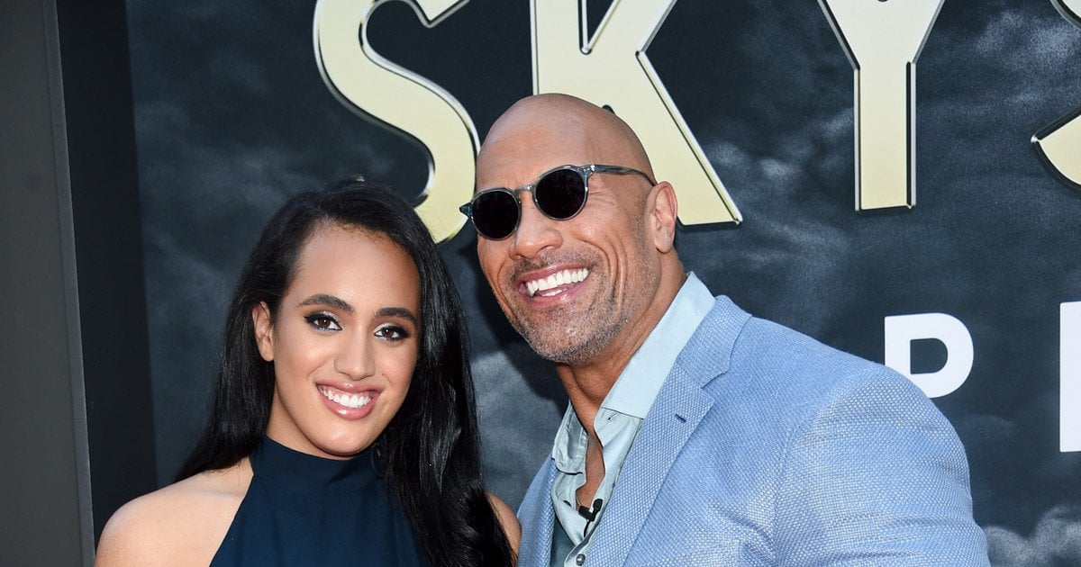 Двейн Джонсон із донькою Сімоною