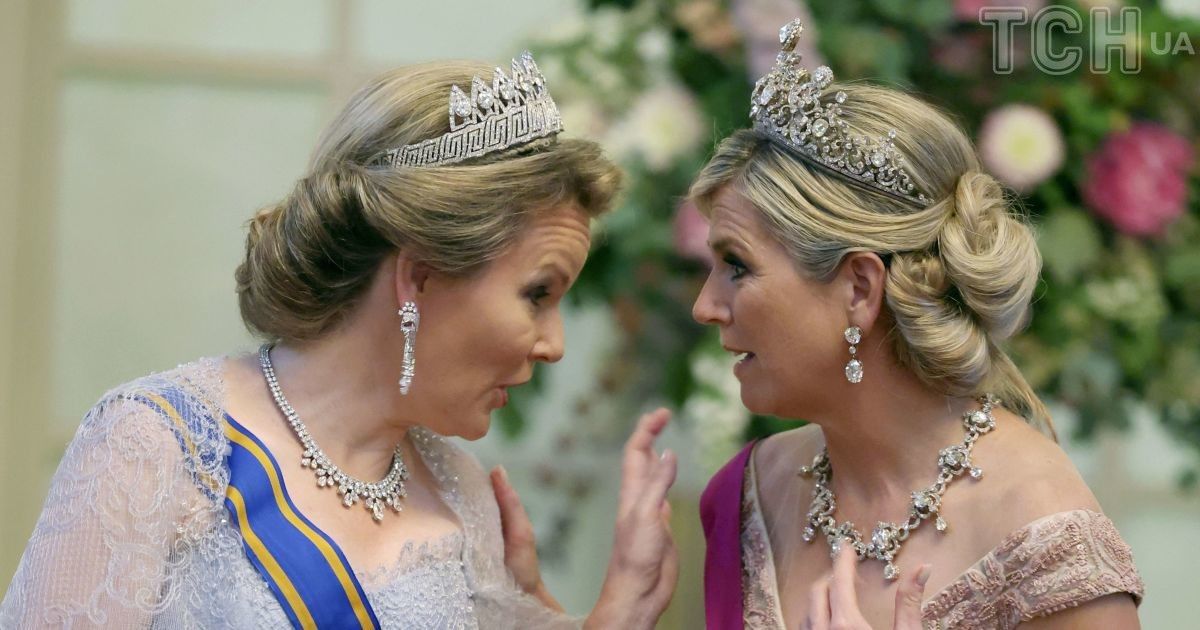 Королева Матильда та королева Максима