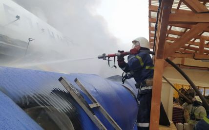 Масштабна пожежа в "Епіцентрі" у Первомайську: постраждалих виявилося четверо