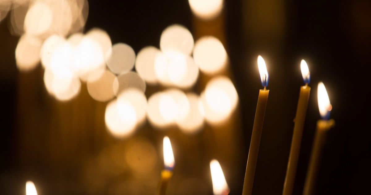 Зустріч Благодатного вогню з Єрусалима у Володимирському соборі УПЦ Київського патріархату / © УНІАН