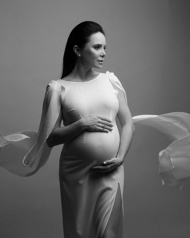 Лілія Подкопаєва під час третьої вагітності / © instagram.com/liliyapodkopaeva